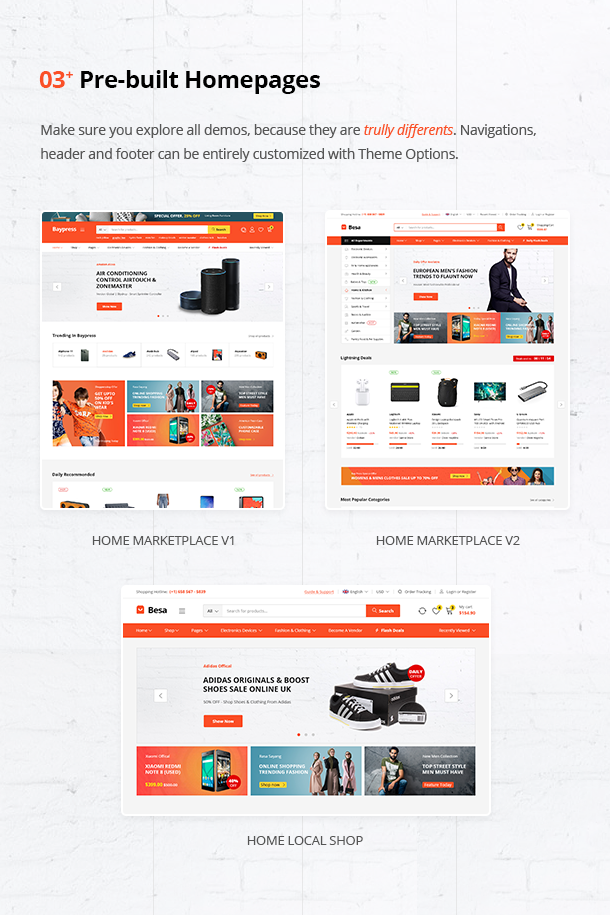 Besa - Elementor Marketplace WooCommerce Theme - 8