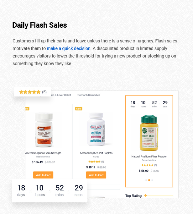 Diza – Pharmacy Store Elementor WooCommerce Theme