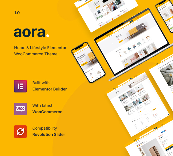 Aora - Home & Lifestyle Elementor WooCommerce Theme - 7