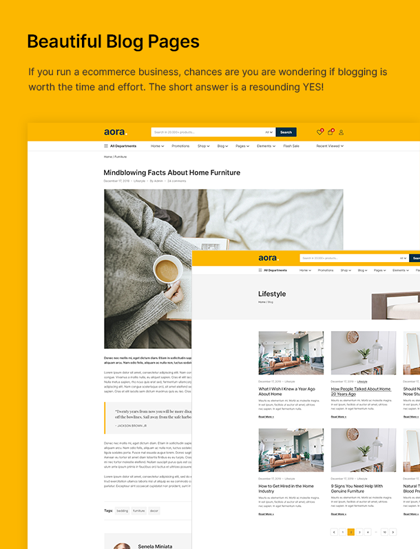 Aora - Home & Lifestyle Elementor WooCommerce Theme - 19