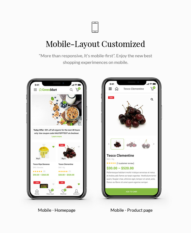 GreenMart – Organic & Food WooCommerce WordPress Theme - 16