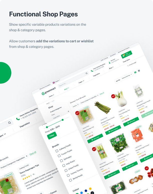 GreenMart – Organic & Food WooCommerce WordPress Theme - 18