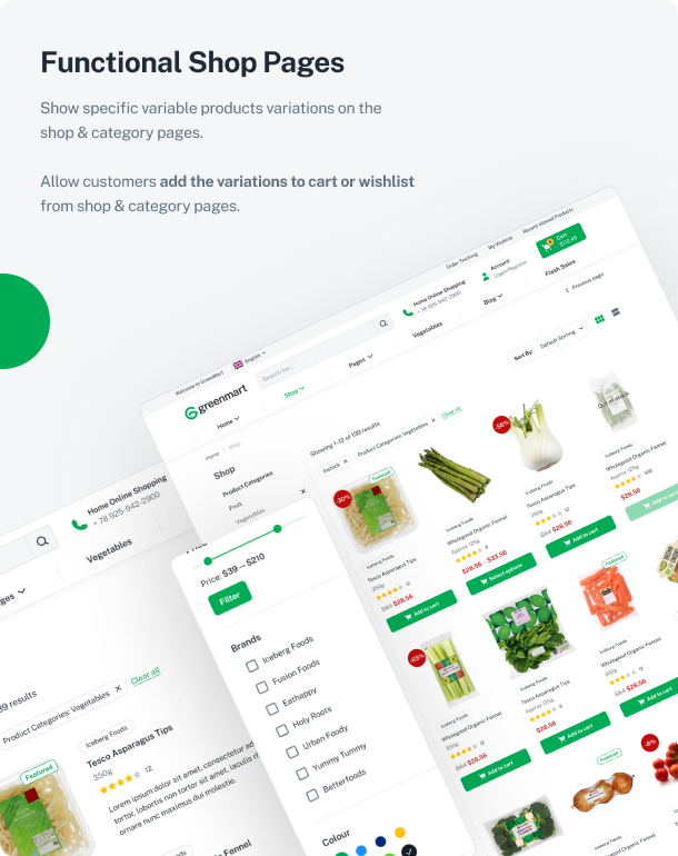 GreenMart – Tema WordPress WooCommerce orgânico e alimentar - 18