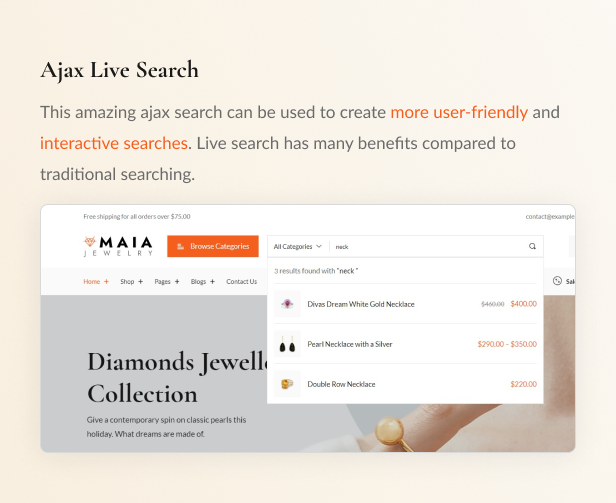 Maia – Jewelry Shop WordPress Theme