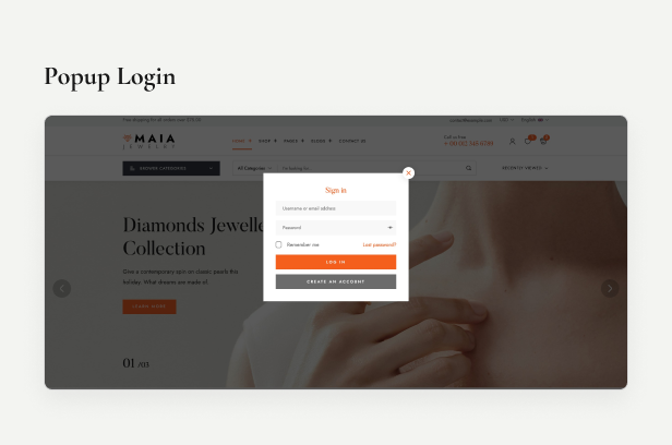 Maia - Jewelry Shop WordPress Theme - 25
