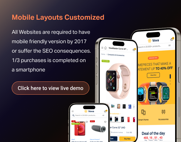 Vova – Electronics Store WooCommerce WordPress Theme