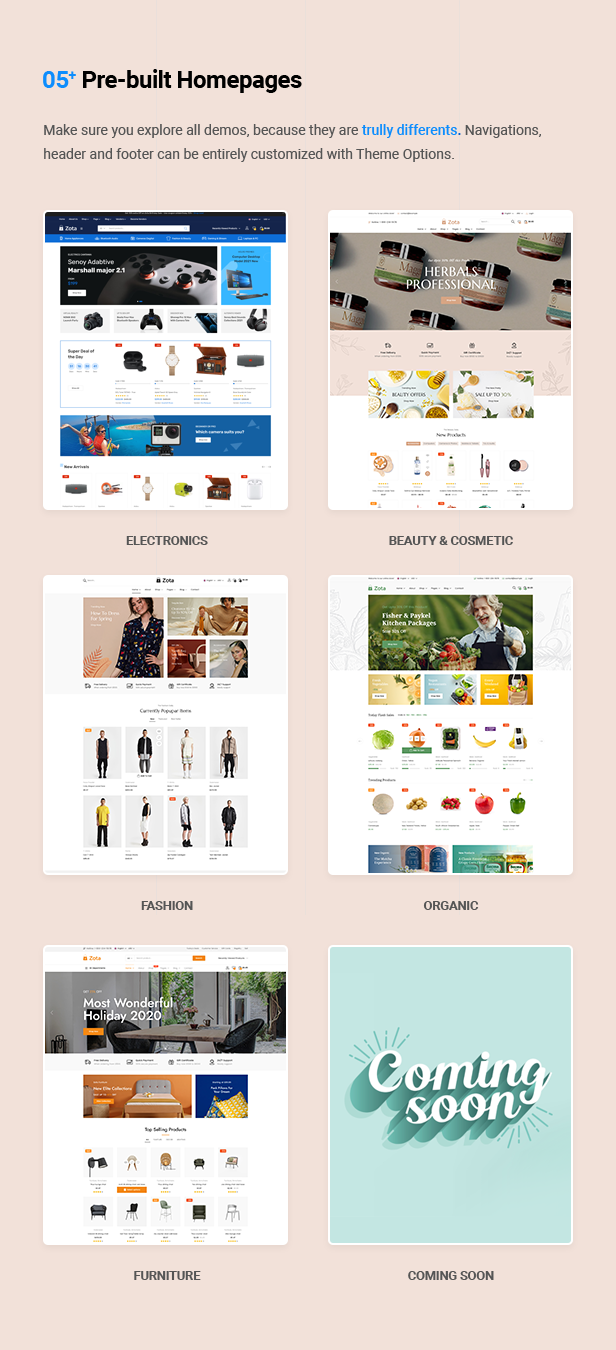 Zota - Elementor Multi-Purpose WooCommerce Theme - 10